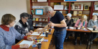 🎨 Мастер-класс по художественному арт-творчеству в библиотеке Рутмана - ЦБС Советского городского округа