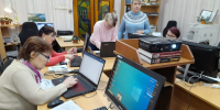 ✨ Последнее занятие по основам компьютерной грамотности в проекте «Библиопарк – территория возможностей и творчества» - ЦБС Советского городского округа