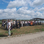 👫🌎 Вклад в чистоту родного края: Сотрудники Библиотеки Рутмана приняли участие в акции «Вода России» на берегах Немана!
