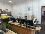 В библиотеке Рутмана прошло очередное занятие по компьютерной грамотности для участников проекта «Библиотека открытых возможностей»